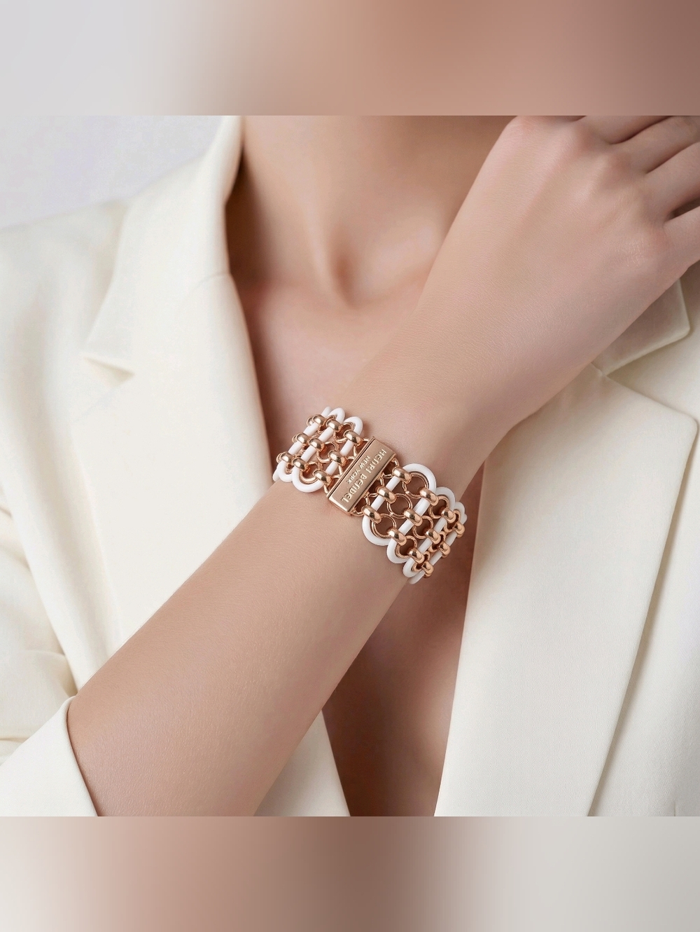 Henri Bendel Rare Essex Wrap Cuff Bracelet NWT